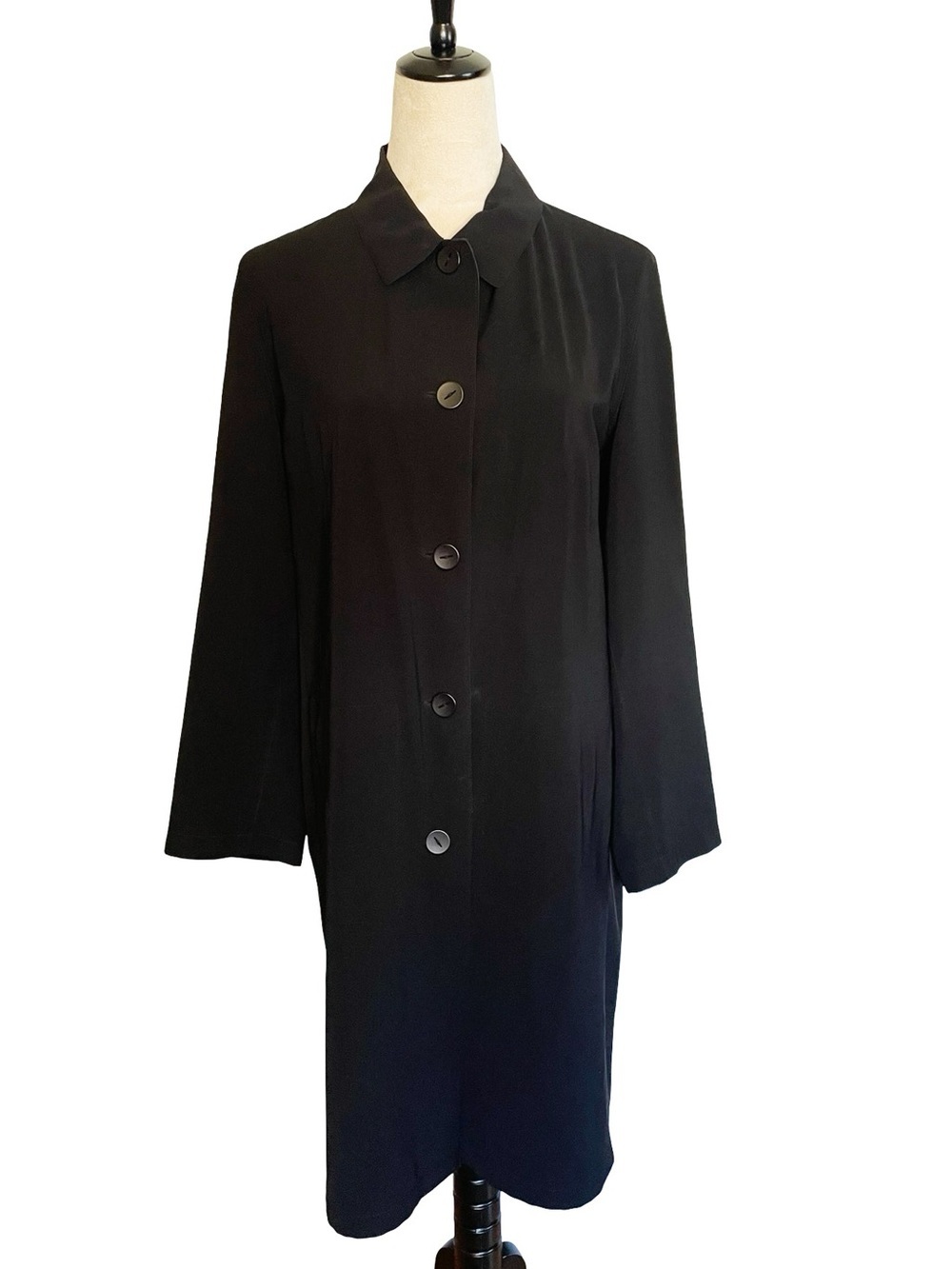 Hilary Radley Long Jacket Black